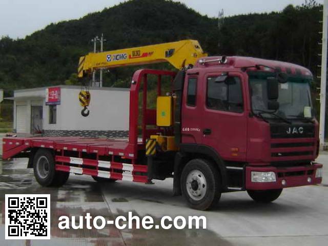 Qiupu грузовой автомобиль безбортовой с краном-манипулятором (КМУ) ACQ5160JPB