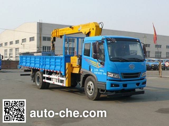 FAW Jiefang грузовик с краном-манипулятором (КМУ) CA5160JSQA70E4