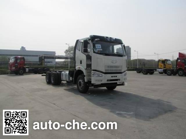 Шасси грузовика с краном-манипулятором (КМУ) FAW Jiefang CA5250JSQP63K1L5T1E5