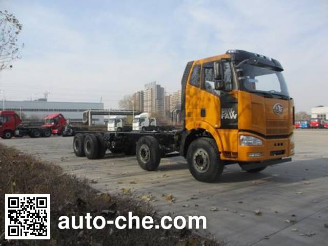 Шасси грузовика с краном-манипулятором (КМУ) FAW Jiefang CA5310JSQP63K1L6T4E5